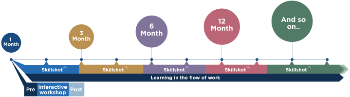 Skillshot® learning in the flow of work - how it works